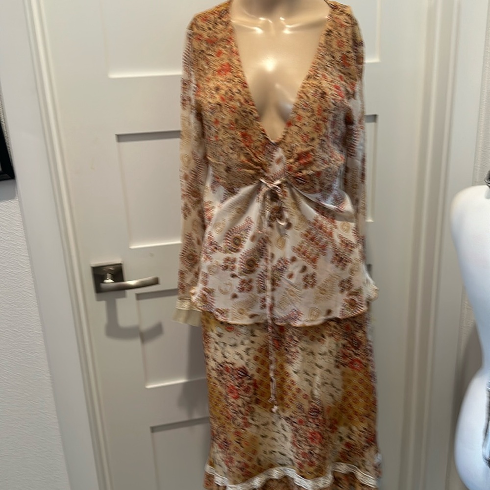 A-List By Wrapper Top & Skirt Set - image 2